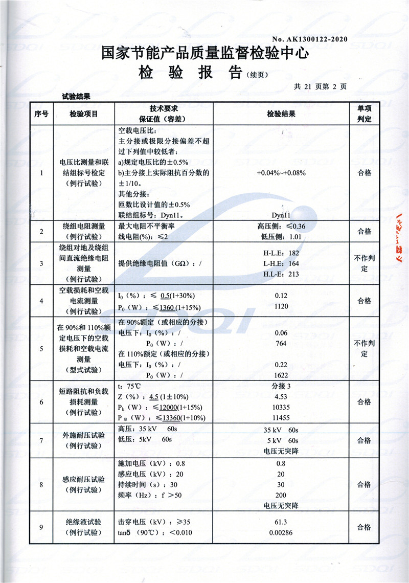 高低压试验报告-S11-1250蓬江蓬江蓬江油浸式变压器-2.jpg
